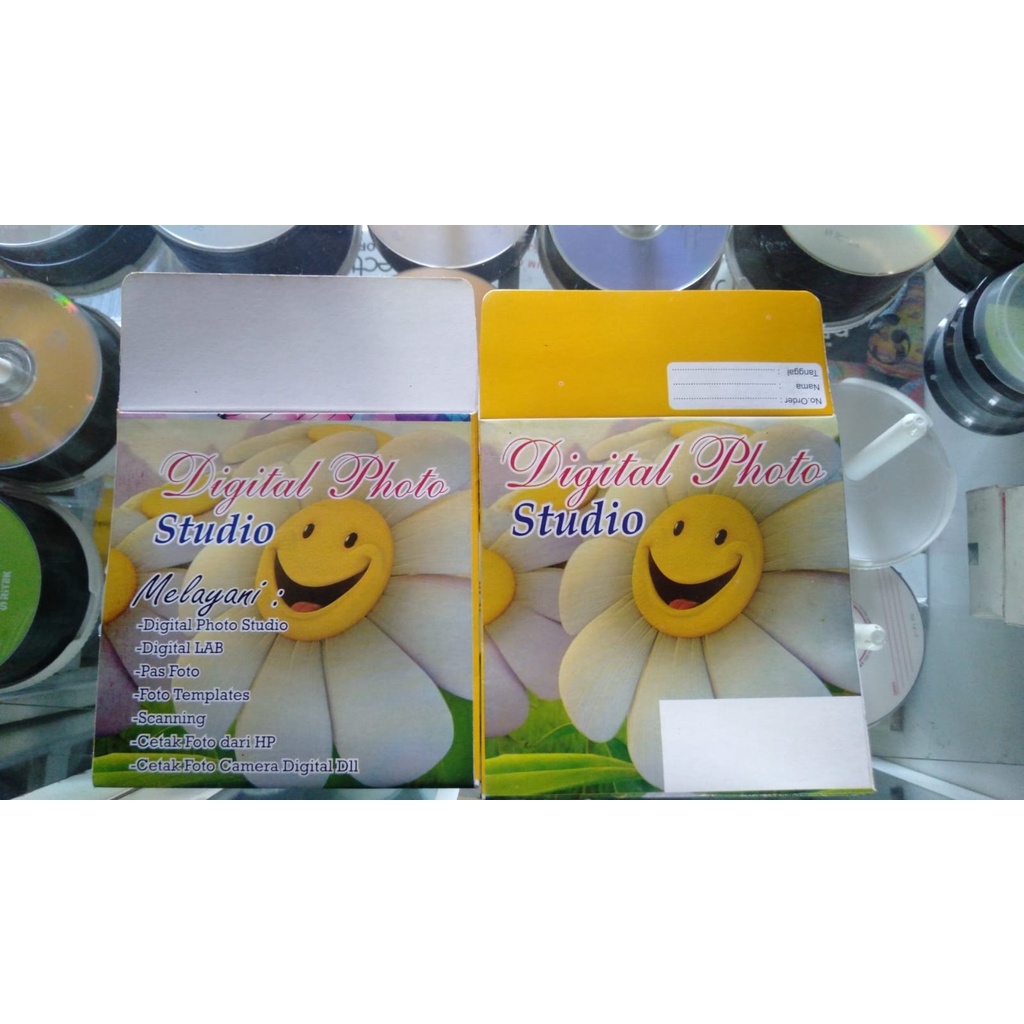 Amplop Duplex CD DVD Kertas Karton Motif