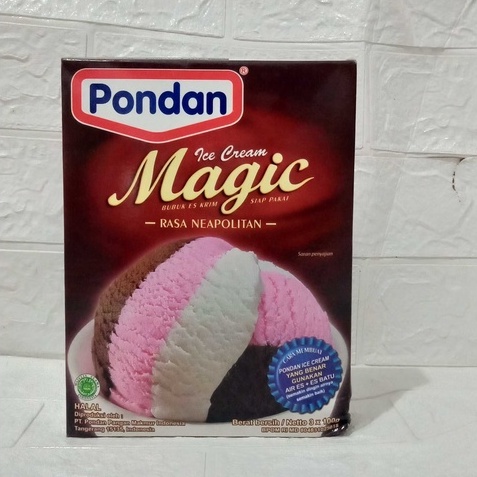 

PONDAN ICE CREAM NEAPOLITAN 160GR