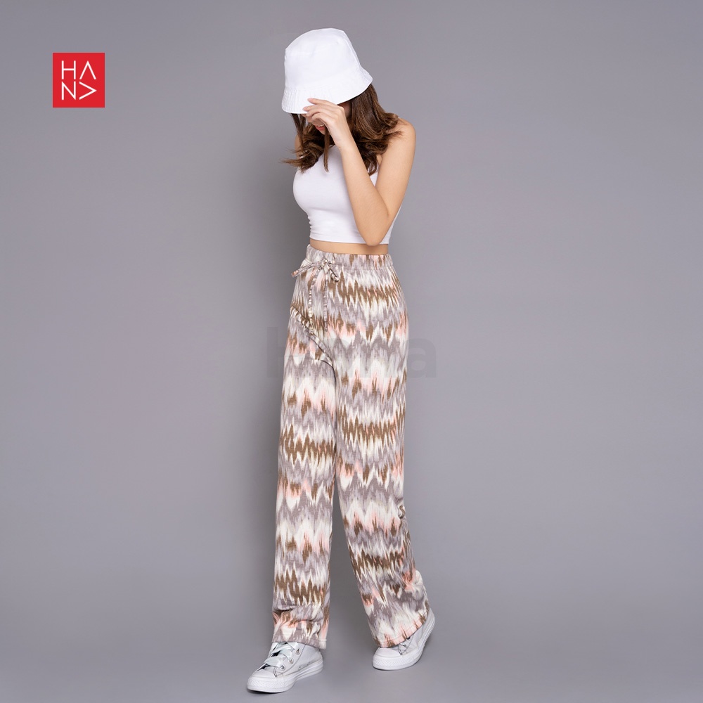 Hana Fashion - Mishka Triball Loose Pants Celana Panjang Wanita - LP145