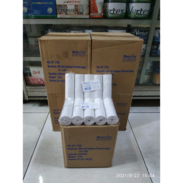 

kertas thermal 57 x 38 ** GGH
