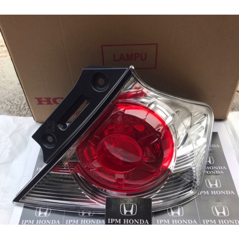 33501 33551 TG4 T01 Stop Lamp Lampu Belakang Kanan / Kiri Honda Brio 2013 2014 2015 Putih Merah