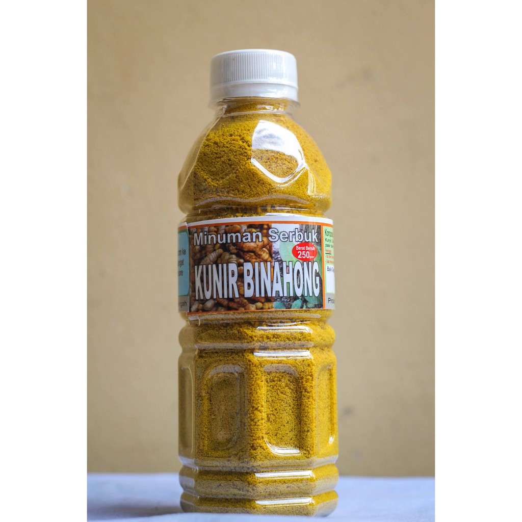 

KUNIR BINAHONG - JAMU INSTAN BUBUK " MINUMAN TRADISIONAL " HERBAL