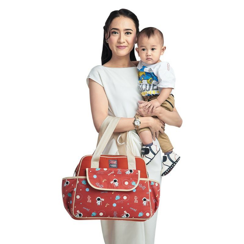 jds/n TAS MEDIUM , TAS SEDANG SERI PLANET DIALOGUE BABY DGT7252