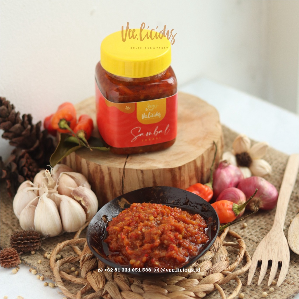 

Sambal Terasi Vee.licious - Kemasan 200 gr
