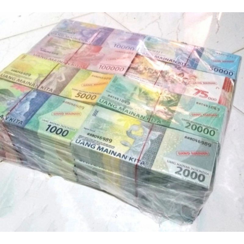 1000 PCS MAINAN UANGAN ANAK -ANAK GROSIR