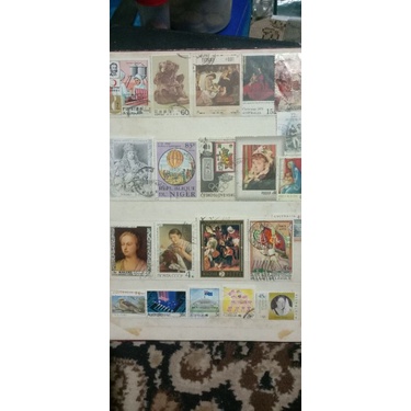 

21 pcs perangko