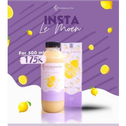 Instaboost life lemon by Ayu Sugeng, DistributorRiau