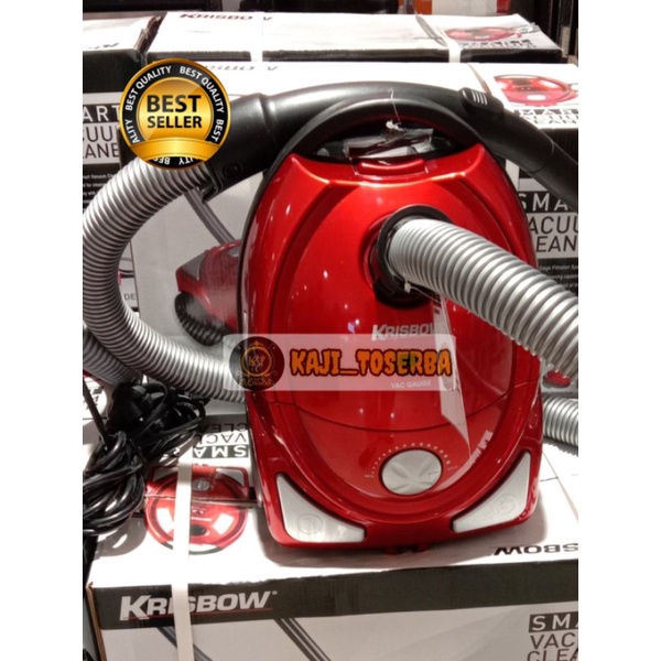 Krisbow Penghisap Debu Kering- Merah