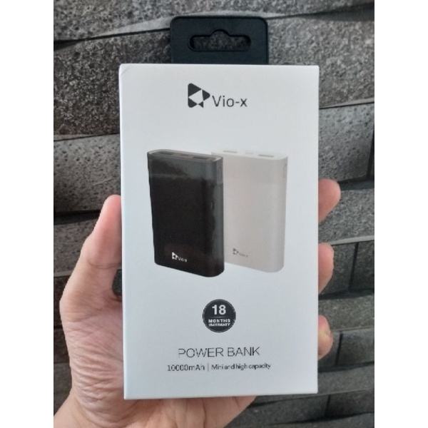 COPPER Powerbank VX-195 10000mAh - Hitam/Putih