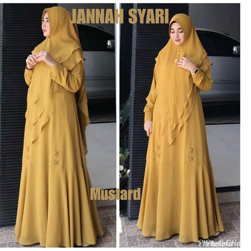 Gamis JANNAH SYAR’i set