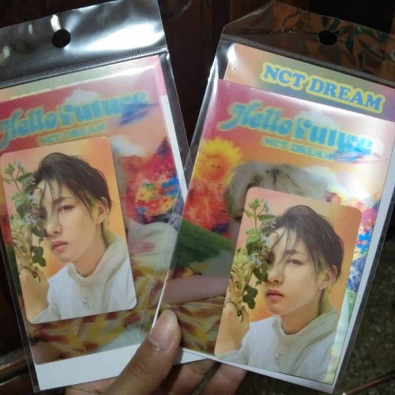 3D LENTICULAR CARD SET PC RENJUN PHOTOCARD - MD / MERCHANDISE HELLO FUTURE NCT DREAM