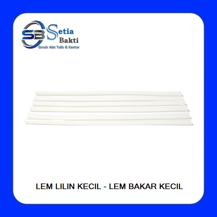

Lem Lilin Bakar Kecil - Hot Melt Glue Stick Kecil - 6 Pcs