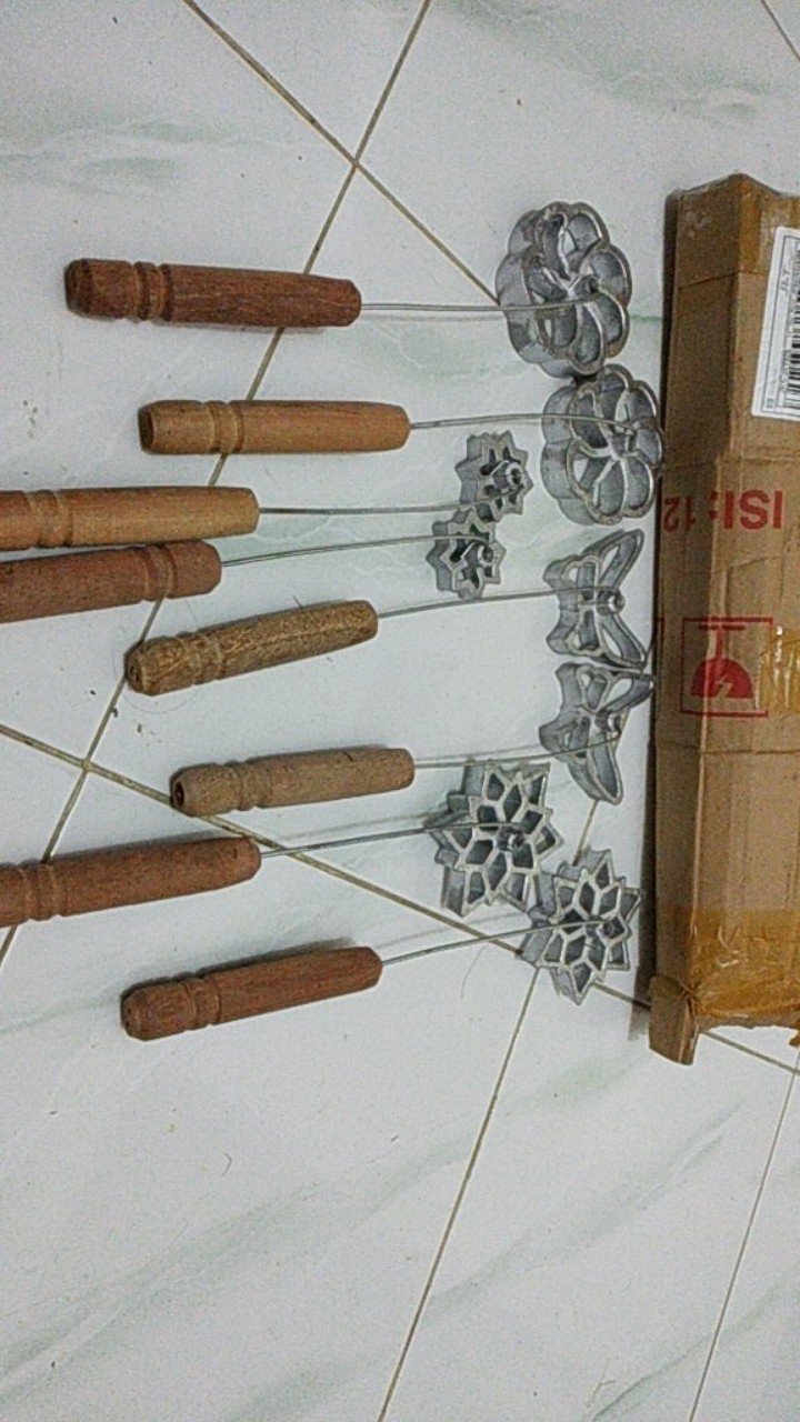 Cetakan Kue Kembang Goyang Bentuk Kupu-kupu