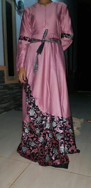 Batik Couple Maharani Modern Pakaian Wanita Stelan Batik Setelan Murah Kekinian Dillan Mahkota Busui