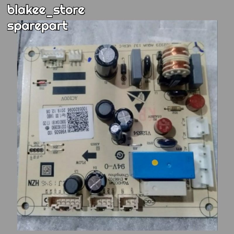 MODUL PCB KULKAS AQUA INVERTER 2 pintu NEW ORIGINAL