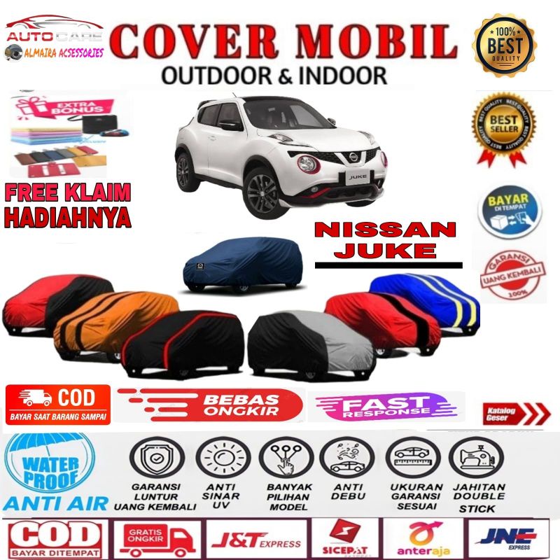 COVER MOBIL / SARUNG MOBIL NISSAN JUKE, SELIMUT TUTUP ANTI AIR OUTDOOR INDOOR