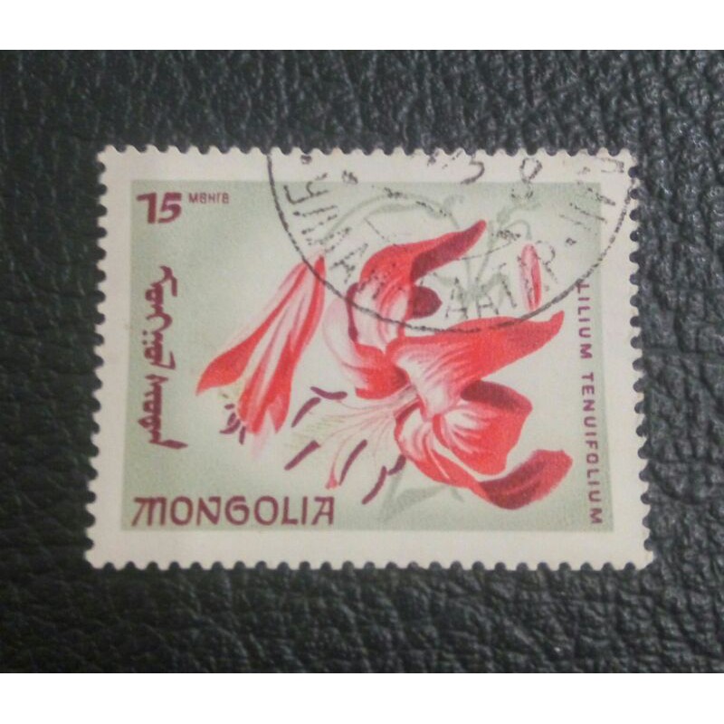 

Perangko Mongolia 1966 Bunga bunga lokal