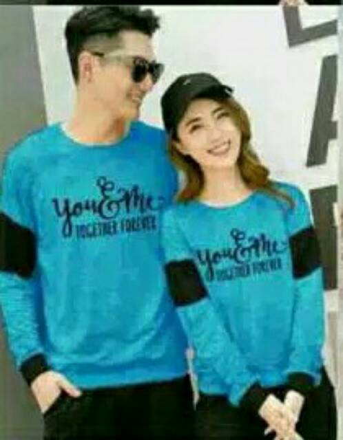 Sweater Couple / Sweater Pasangan / Baju Couple / Baju Pasangan You &amp; Me