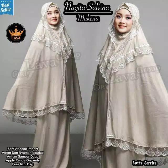 Dionisia Nagita Salvina Mukena Jumbo Dewasa Terbaru 2020
