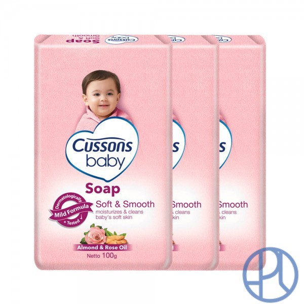 CUSSONS BABY SOAP 100gr SABUN BAYI PERLENGKAPAN MANDI