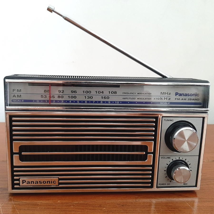 Radio Jadul Panasonic FM/AM Portabel RF - 5270 - Suara Jernih