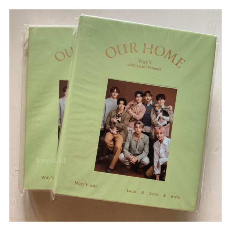 [READY] Sealed & Unsealed + PC Photobook PB Our Home Official MD WAYV With Little Friends Photo Fram