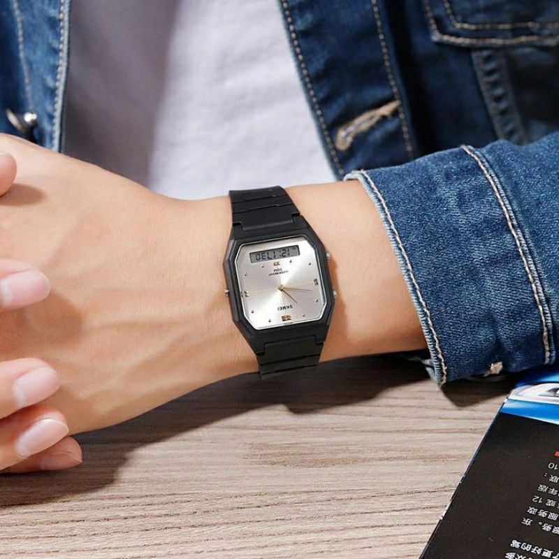 Jam Tangan SKEMEI double time