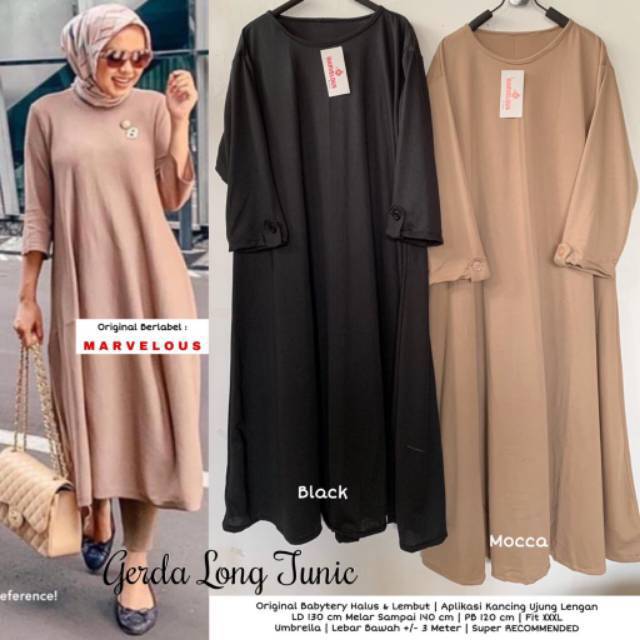Gerda long tunik by Marvelous