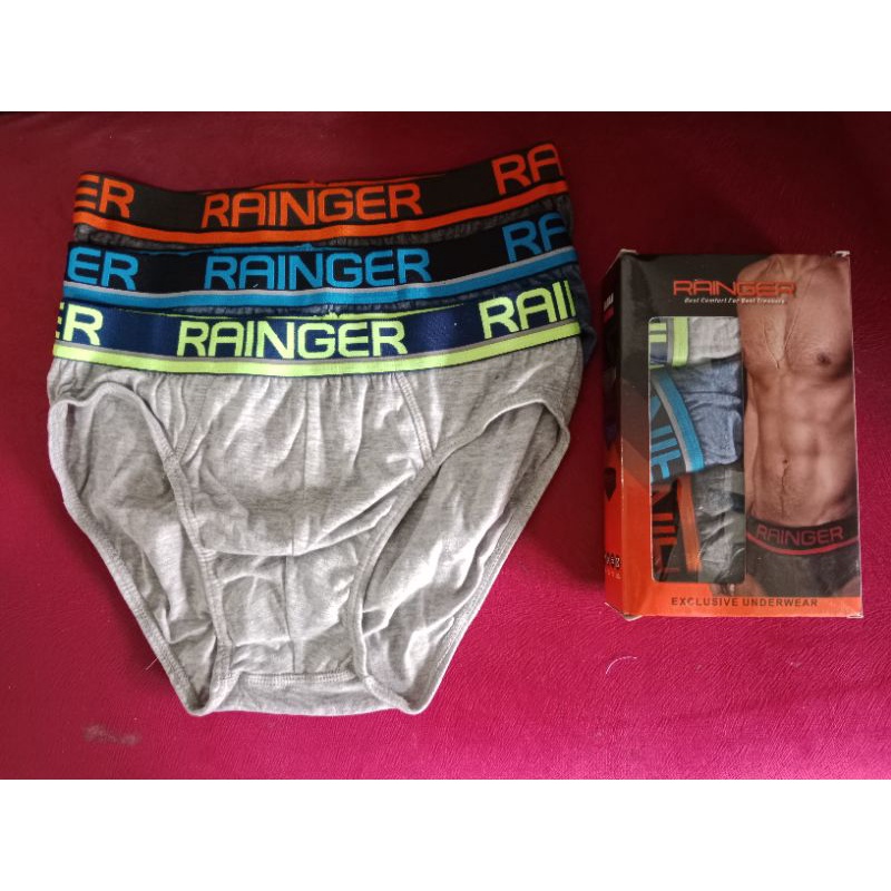 Celana dalam pria rainger 012 / Celana dalam pria karet boxer