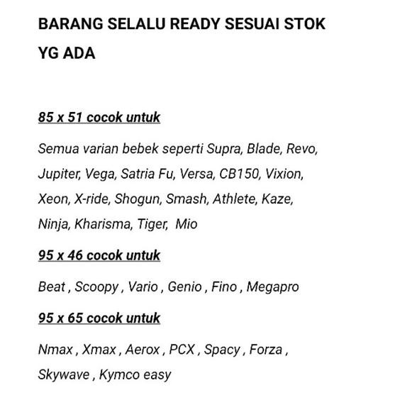 【Penjualan Terbaik】 Kulit jok motor polos hitam AMPLAS, BIJI KOPI , MIO SOUL , KARBON , BIG DOT , KU