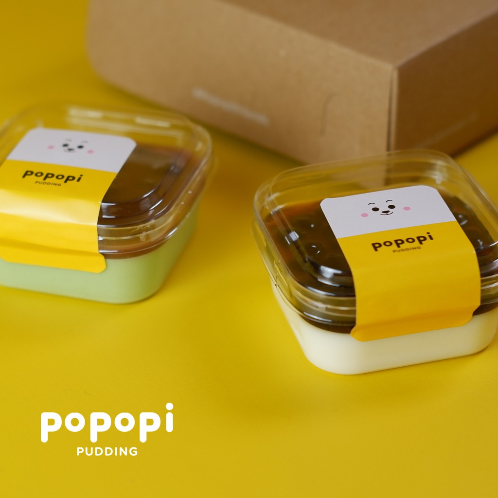 

Pudding Popopi Duo Pack (3 Boba + 3 Matcha Ogura)