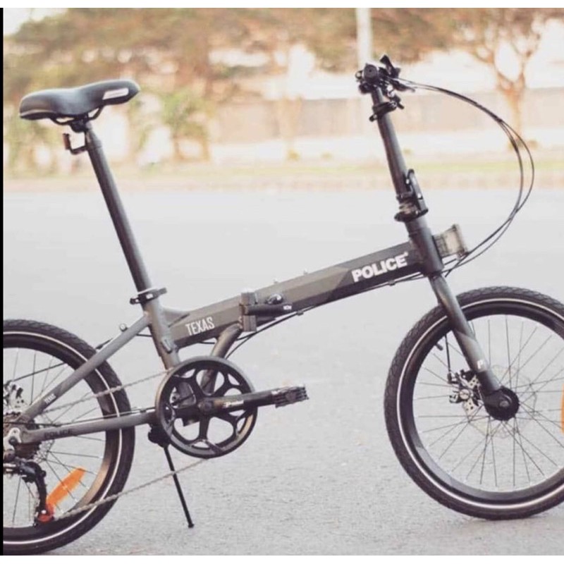 Sepeda Lipat Element Folding Police Texas Alloy 2020 COD bisa cicil kredit cicilan garansi resmi New-2