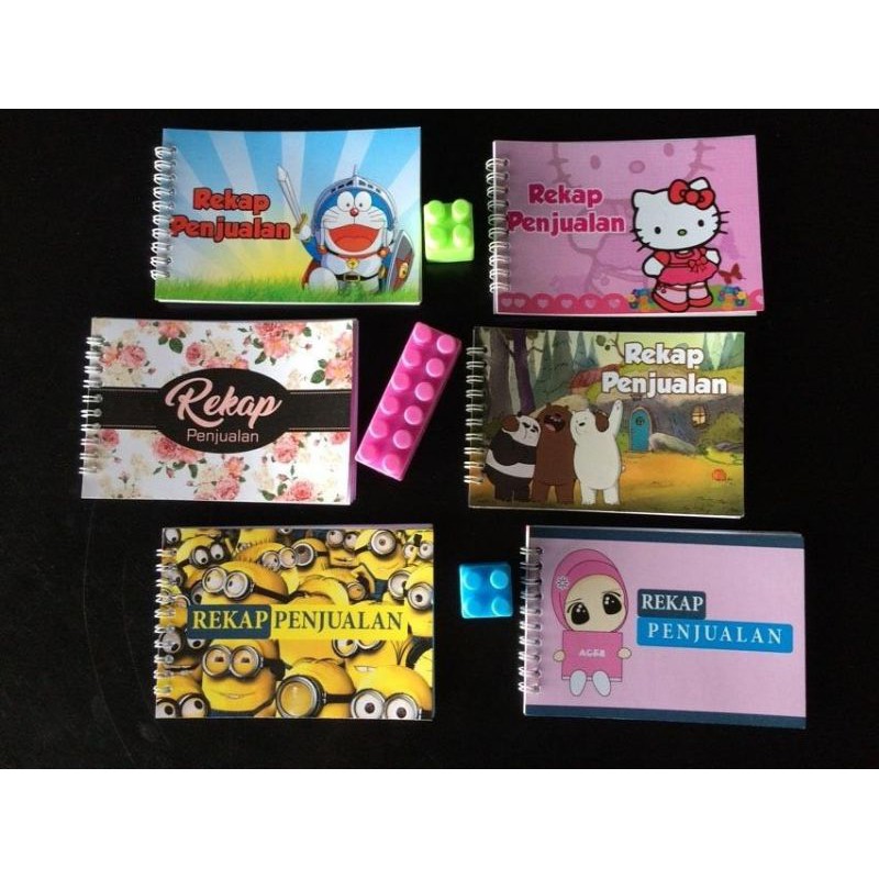 

BUKU REKAP PENJUALAN UKURAN 10 X 16 CM ISI 50 LEMBAR / 100 HALAMAN