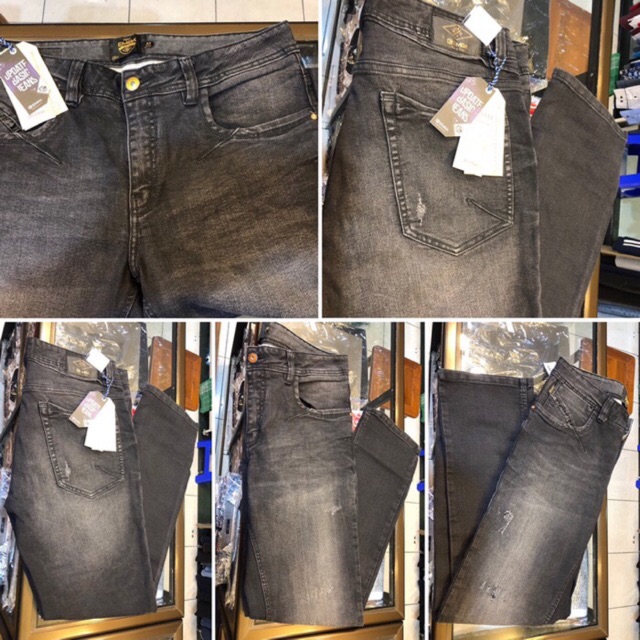 Celana emba jeans ori steady jim reguler