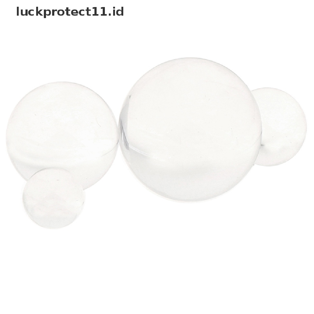 &lt; Luckprotect11.Id &gt; 1pc Bola Kristal Kuarsa Bening Untuk Dekorasi Rumah / Properti Fotografi