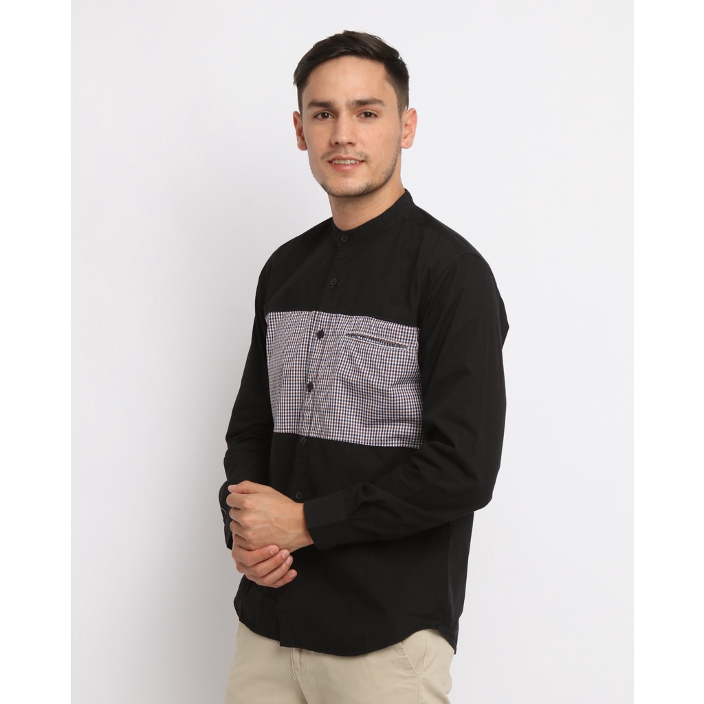 Balofa Kemeja Pria Lengan Panjang Kotak Kemko Kombinasi (Shanghai)