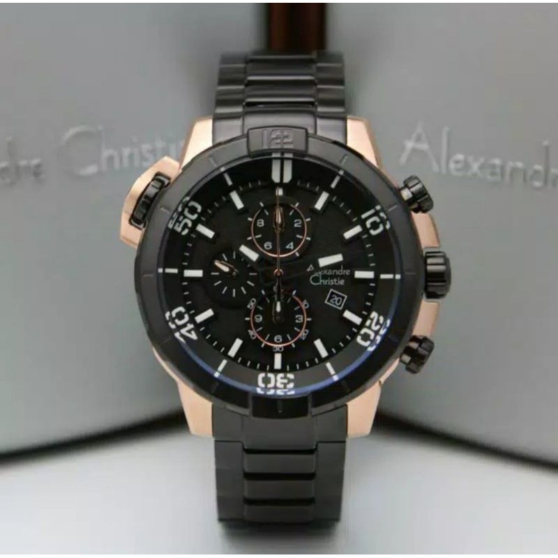 JAM TANGAN PRIA ALEXANDRE CHRISTIE  6554 AC 6554MC Ac 6554 ORIGINAL [ GARANSI RESMI 1 TAHUN ]