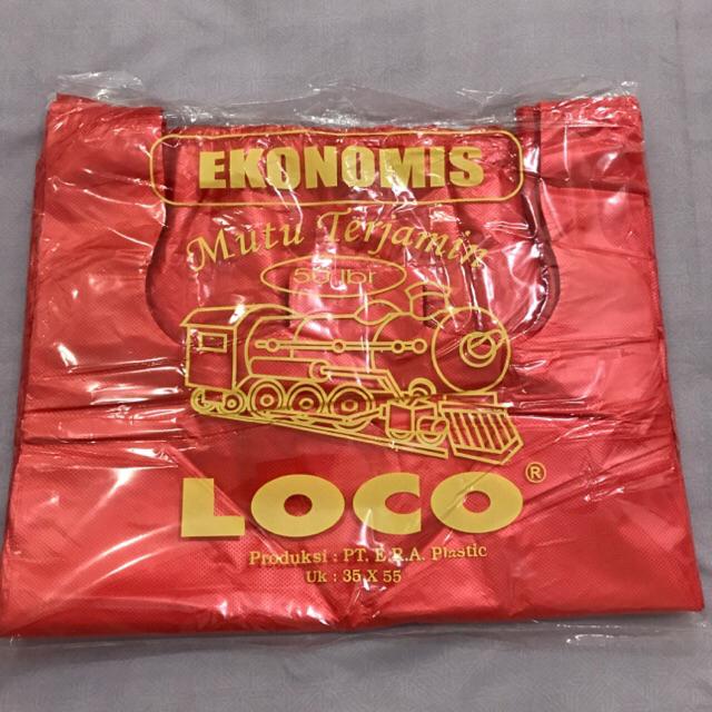 plastik loco 35x55 & 40x60 merah ekonomis isi50lbr-35(35x55)