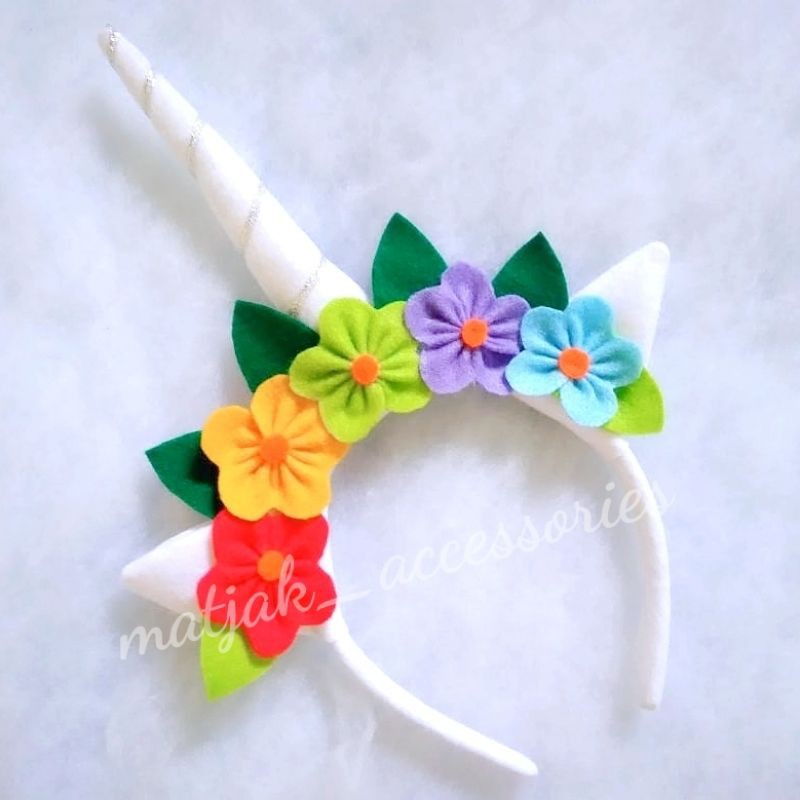 Bando Unicorn Bunga Bando Bunga Unicorn Bando Tanduk Unicorn