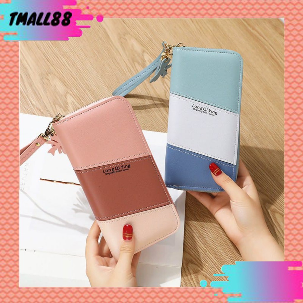 ♥TMALL88♥  Dompet Panjang Wanita / 3 Color Beatiful / Dompet Murah