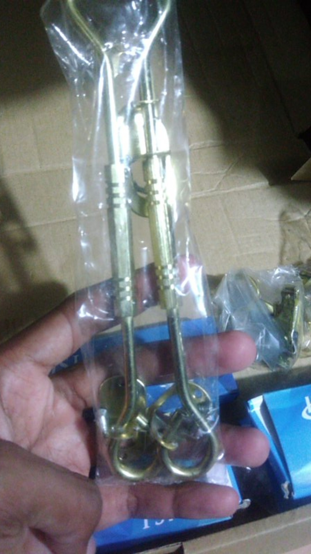 Slot Pintu Kuning 4 L Jendela Plat Tebal Grendel 4 Inch Inci L Barel Bolt