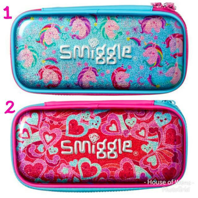 

SMIGGLE SMALL DOUBLE UP HARDTOP PENCIL CASE - TEMPAT PENSIL SMIGGLE