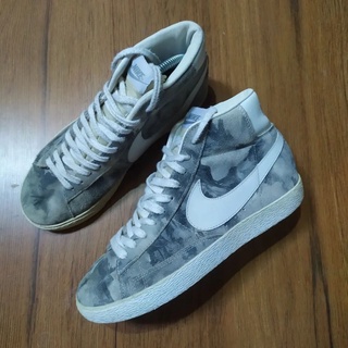 nike blazer grey blue