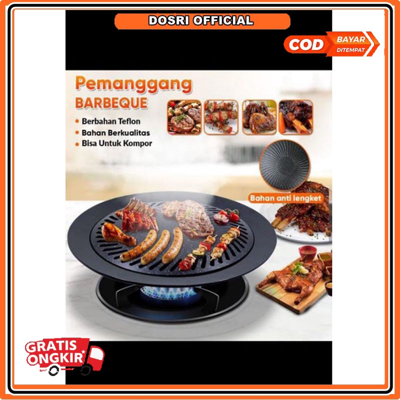 [ BISA COD ] PANGGANGAN SMOKE GRILL 32CM