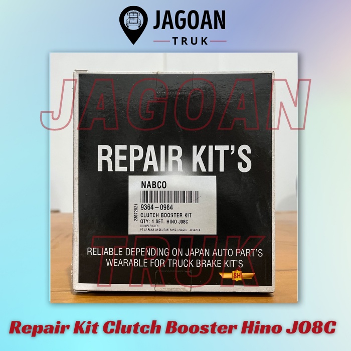 Repair Kit Clutch Booster Hino JO8C Nabco SH (9364-0984)