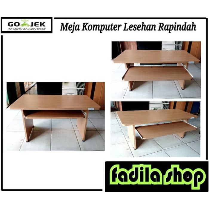 Promo Meja Komputer PC Lesehan Rapindah