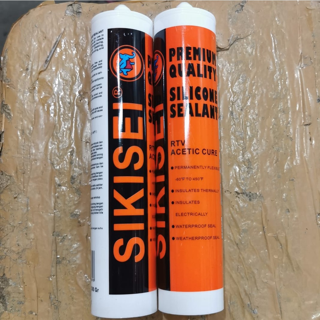 

LEM KACA AQUARIUM HITAM / PUTIH / TRANSPARAN / CLEAR LEM SEALANT SILICONE