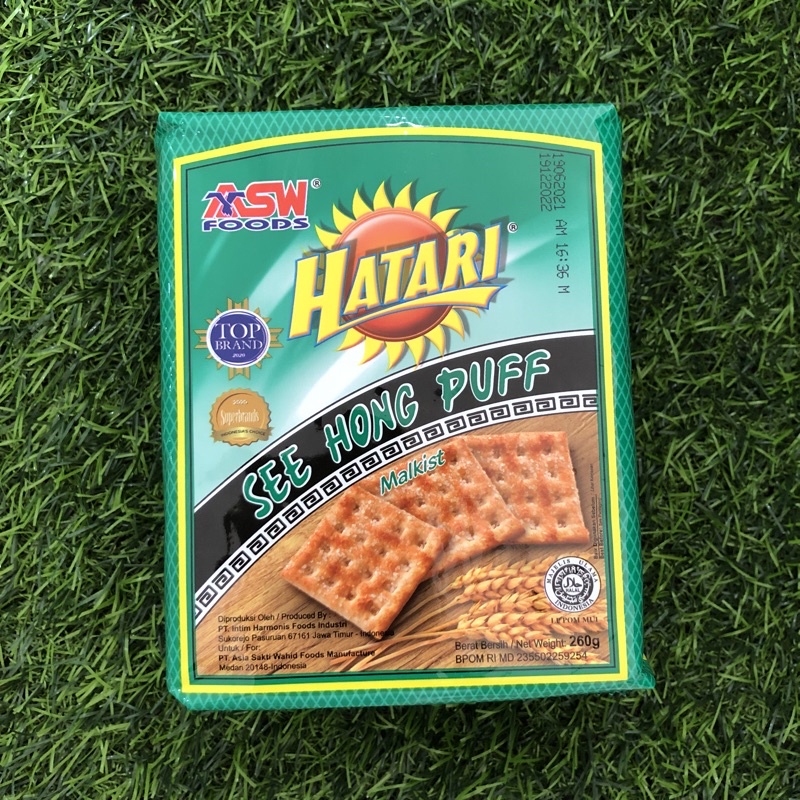 

HATARI CRACKERS MALKIST SEE HONG PUFF - 260gr