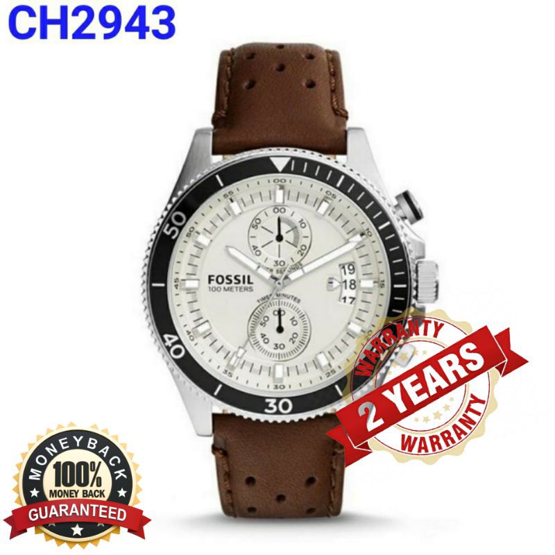 Fossil CH2943 / CH 2943 Original Jam Tangan Pria