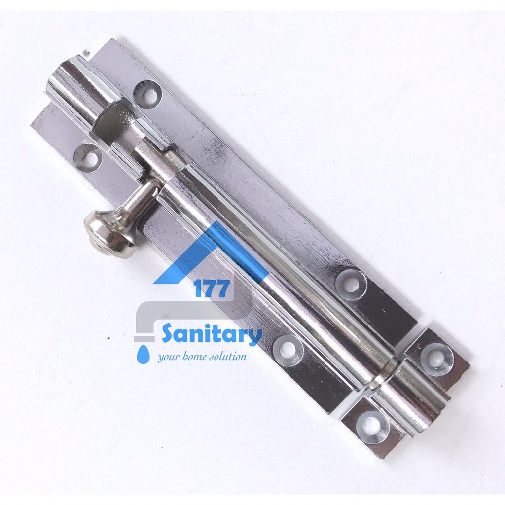 Grendel Babet 4 Inch Murah G4- Pengunci Pintu Selop Slop Slot Lock Door  selot murah aluminium /i10